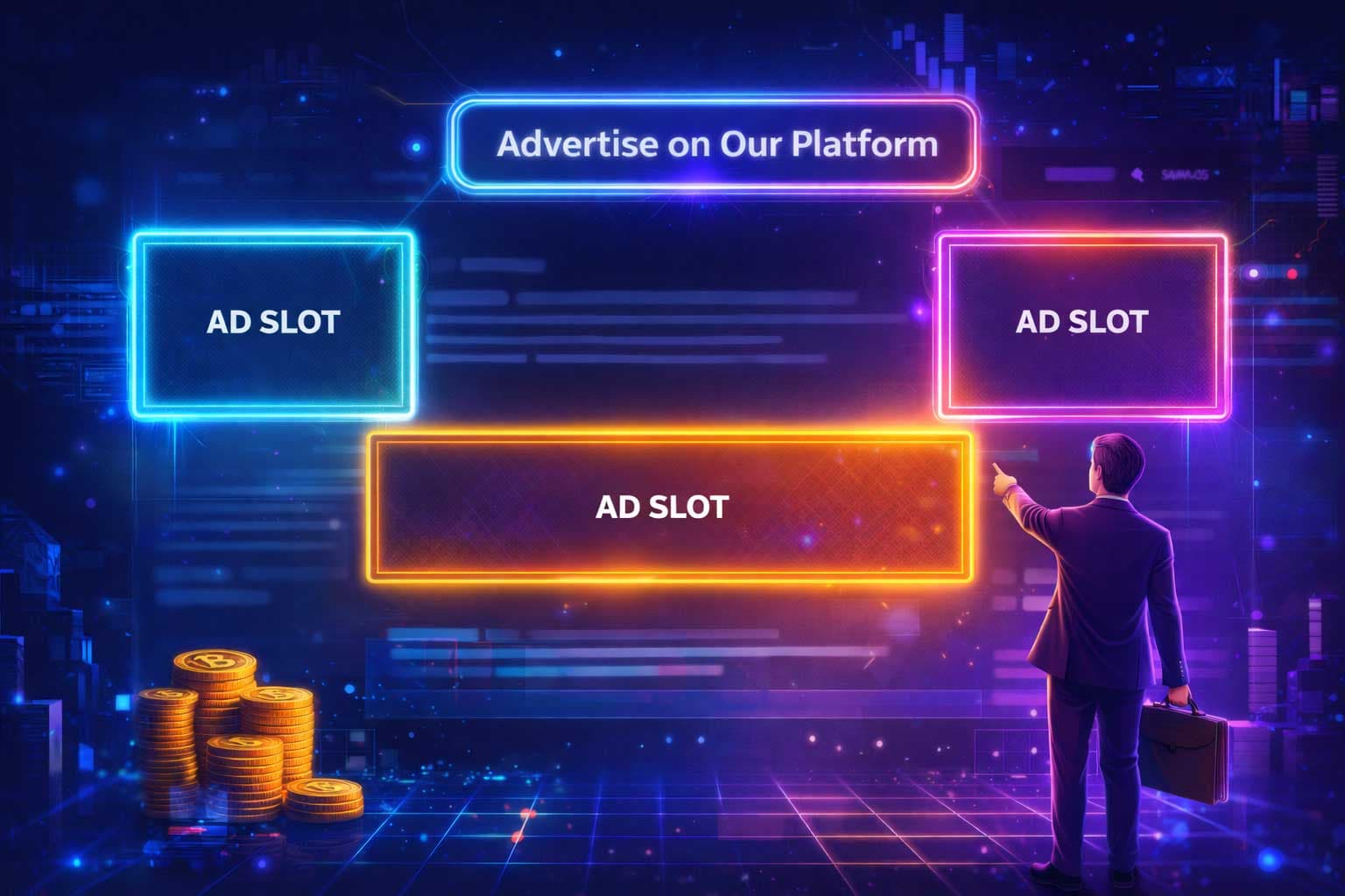 Banner advertising on Whaleportal